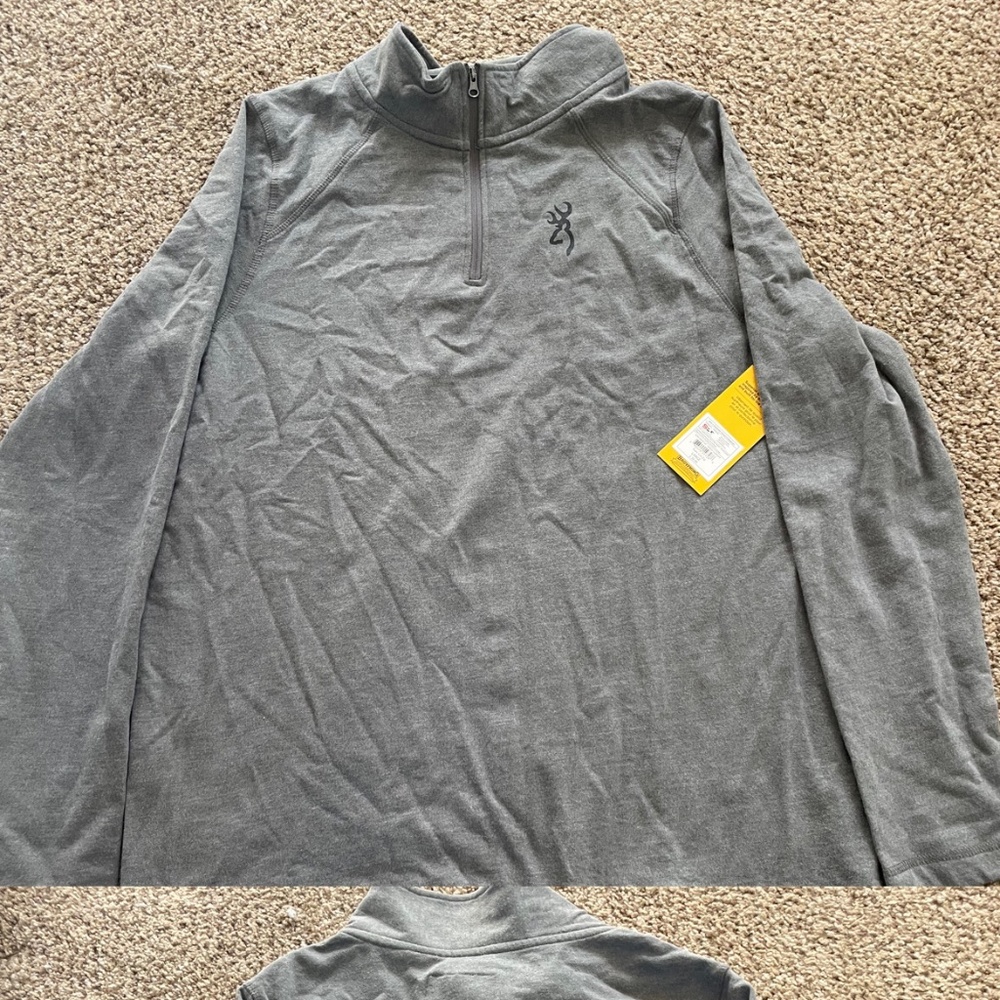 Mens Browning 1/4 Zip Up